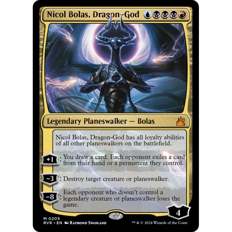 Nicol Bolas, Dragon-God [Ravnica Remastered]