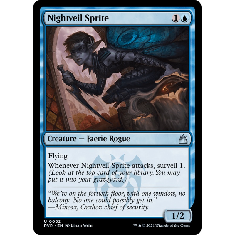 Nightveil Sprite [Ravnica Remastered]