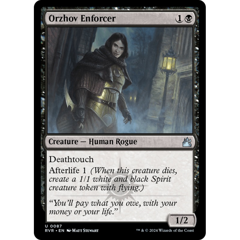 Orzhov Enforcer [Ravnica Remastered]