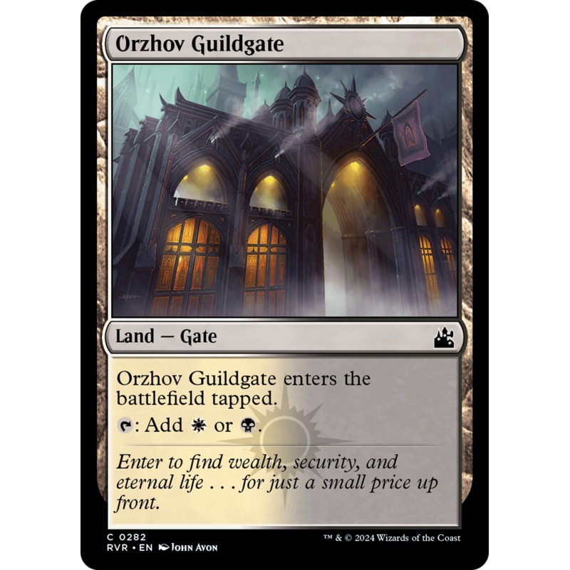 Orzhov Guildgate [Ravnica Remastered]