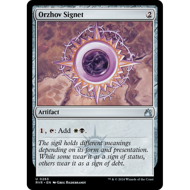 Orzhov Signet [Ravnica Remastered]