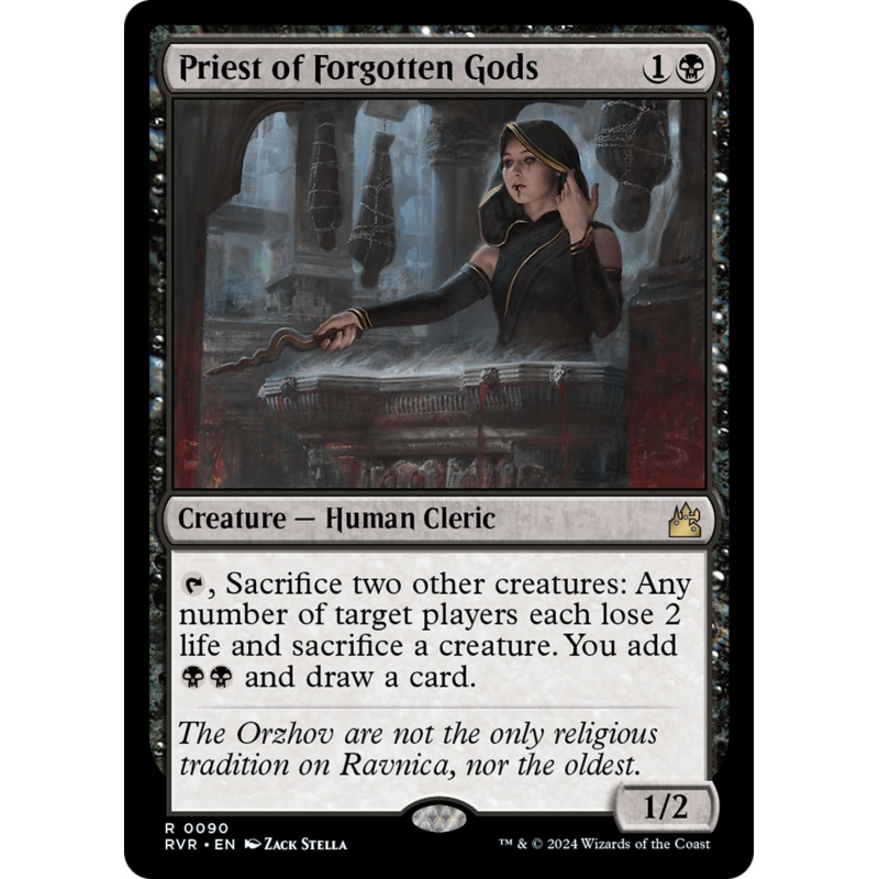 Priest of Forgotten Gods [Ravnica Remastered]