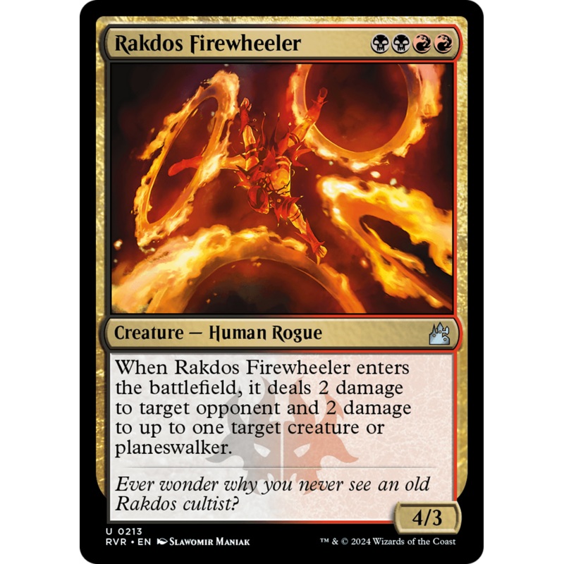 Rakdos Firewheeler [Ravnica Remastered]