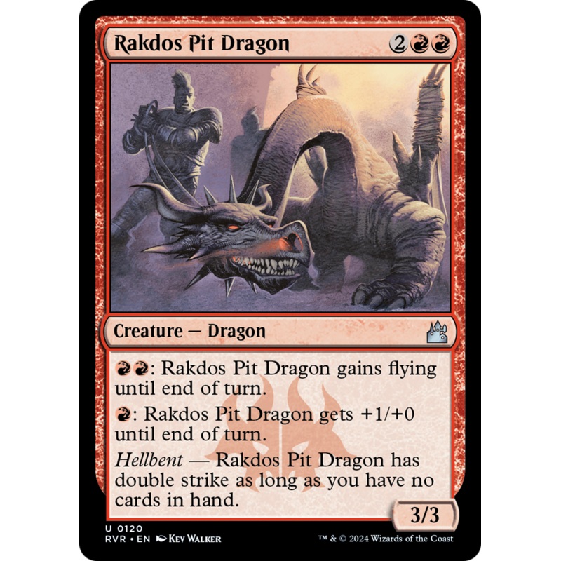 Rakdos Pit Dragon [Ravnica Remastered]