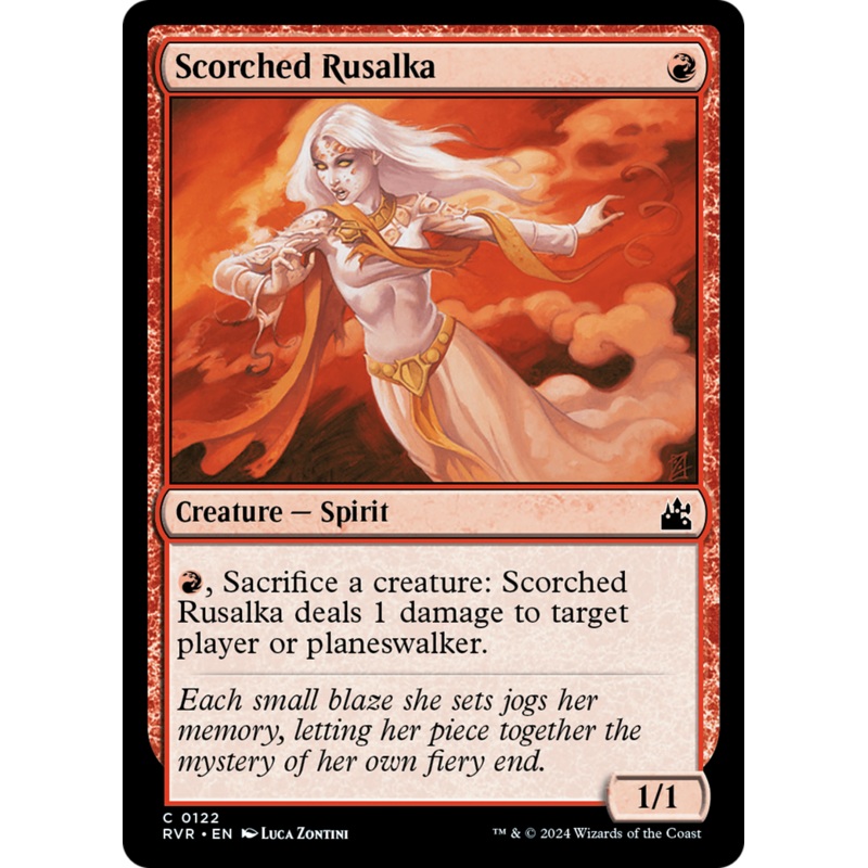 Scorched Rusalka [Ravnica Remastered]