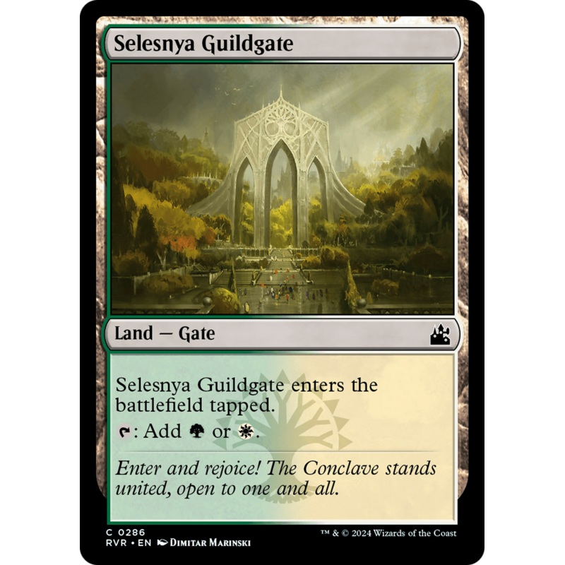 Selesnya Guildgate [Ravnica Remastered]