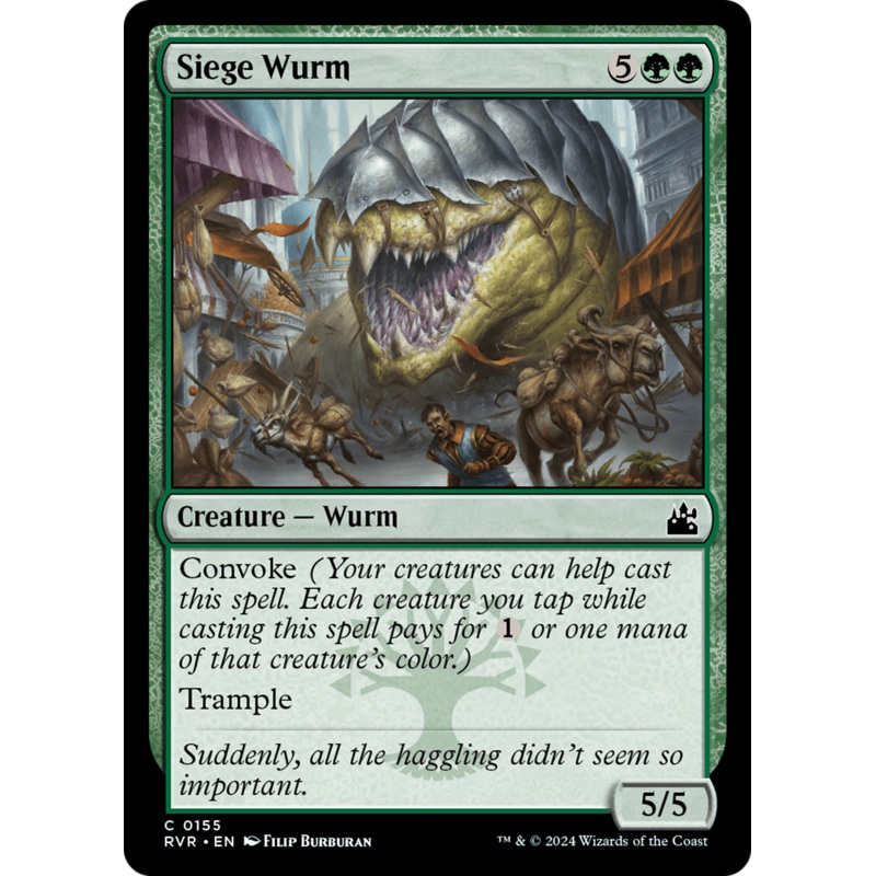 Siege Wurm [Ravnica Remastered]