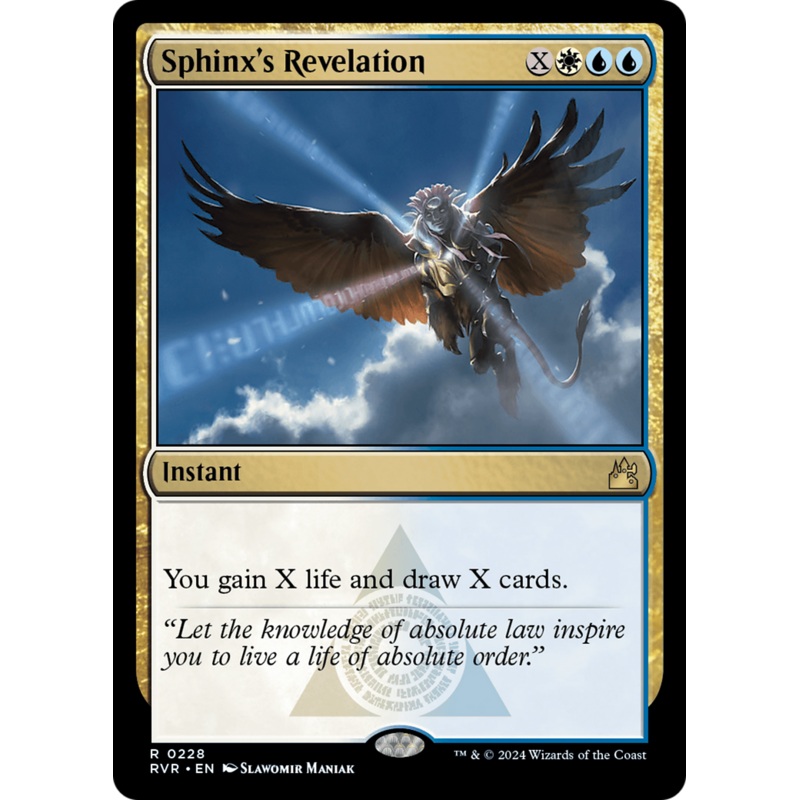 Sphinx's Revelation [Ravnica Remastered]