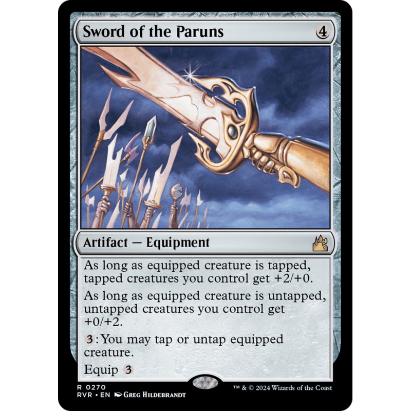 Sword of the Paruns [Ravnica Remastered]