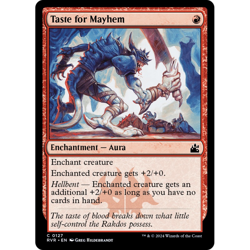 Taste for Mayhem [Ravnica Remastered]
