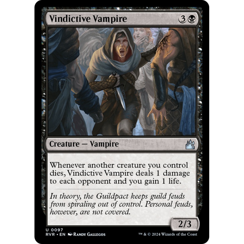 Vindictive Vampire [Ravnica Remastered]
