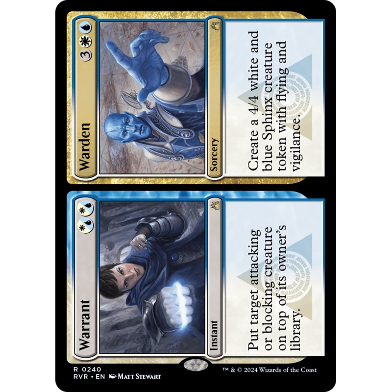 Warrant // Warden [Ravnica Remastered]