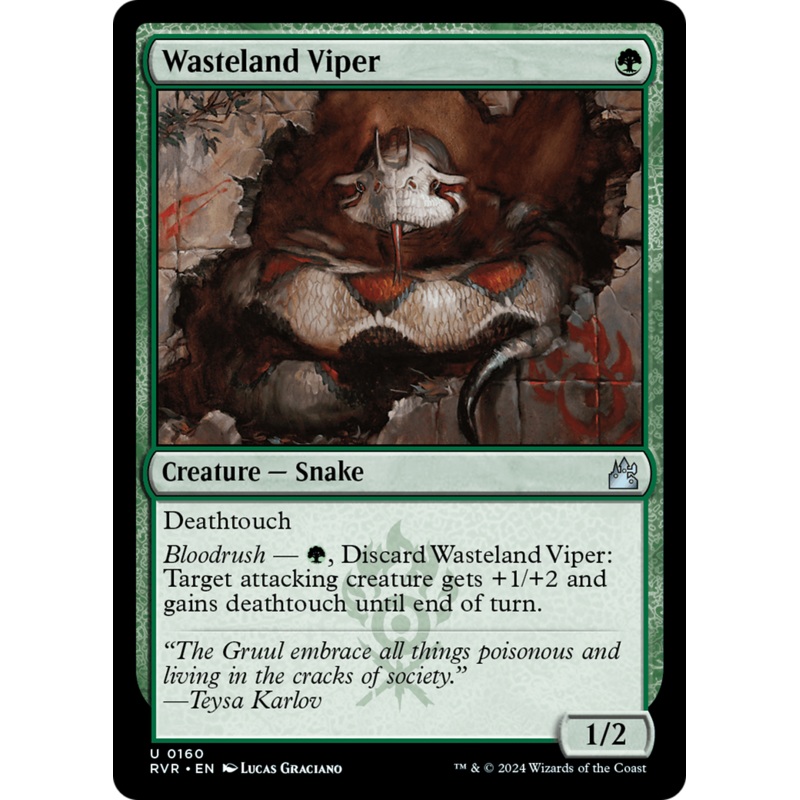Wasteland Viper [Ravnica Remastered]