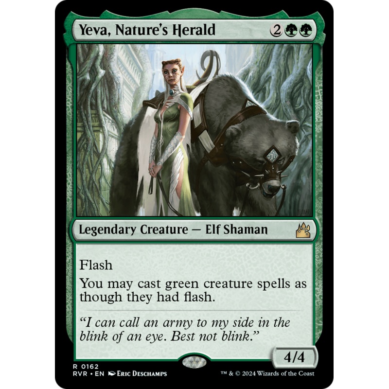 Yeva, Nature's Herald [Ravnica Remastered]