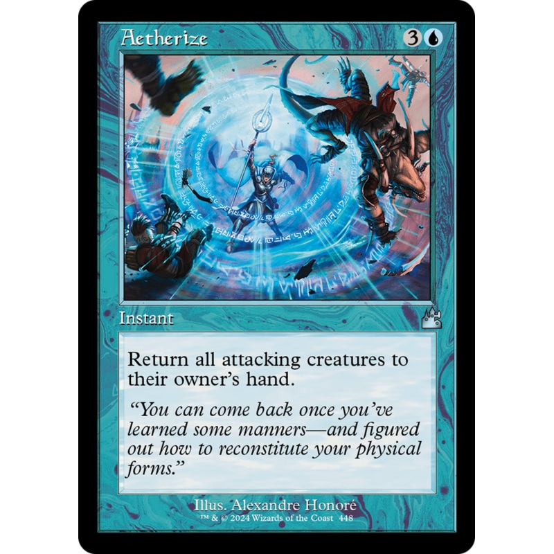 Aetherize (Retro Frame) [Ravnica Remastered]