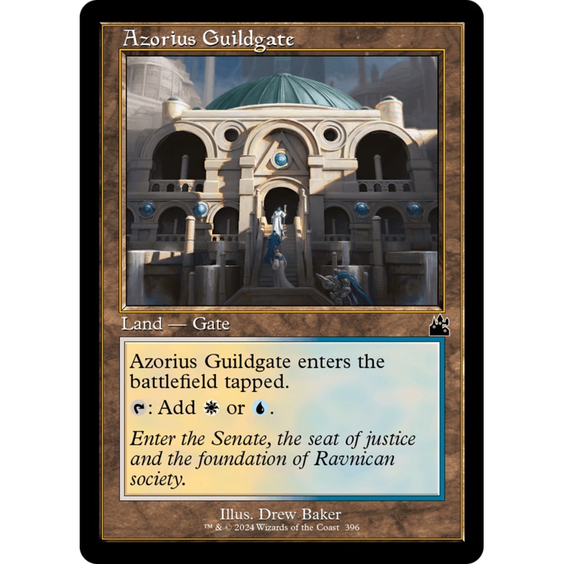 Azorius Guildgate (Retro Frame) [Ravnica Remastered]