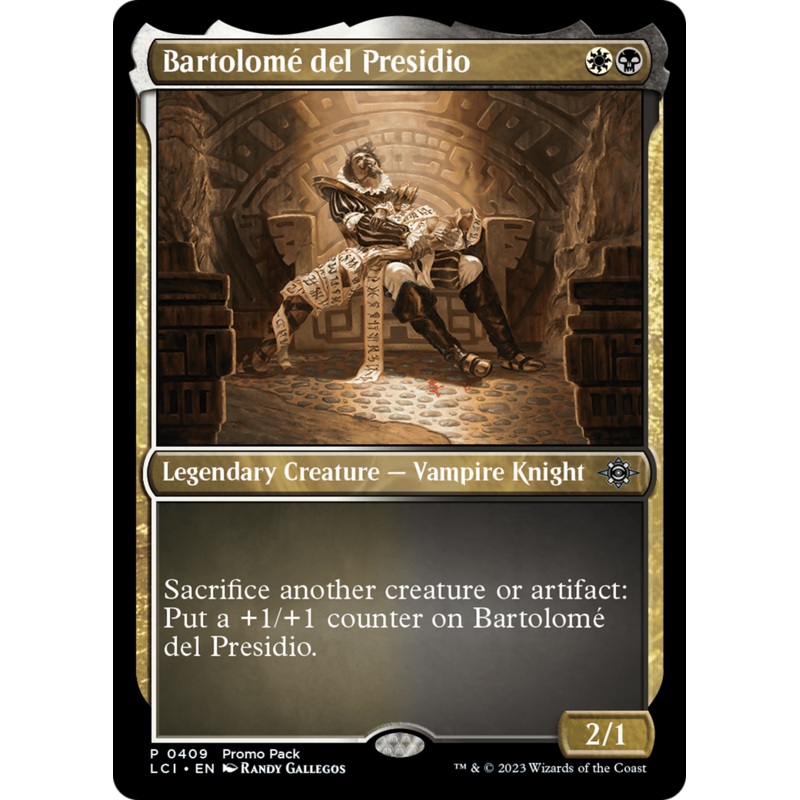 Bartolome del Presidio (Promo Pack) [The Lost Caverns of Ixalan Promos]