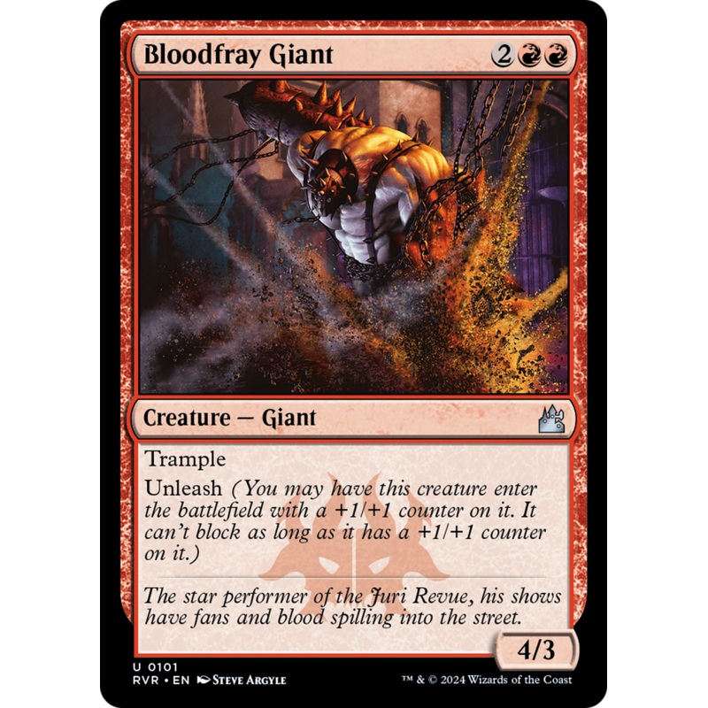 Bloodfray Giant [Ravnica Remastered]