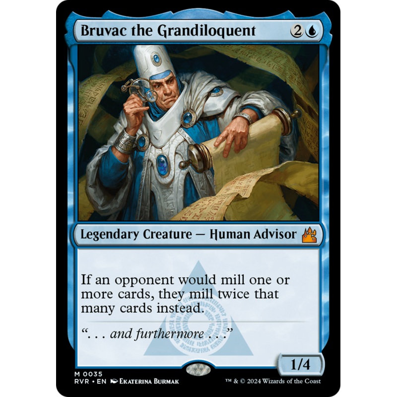 Bruvac the Grandiloquent [Ravnica Remastered]