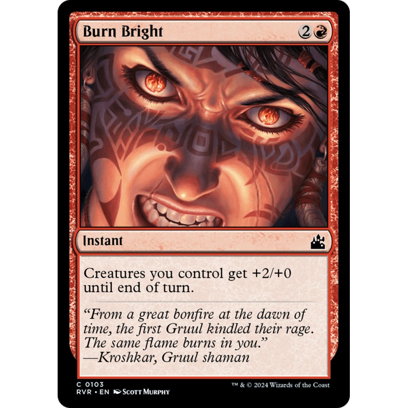 Burn Bright [Ravnica Remastered]