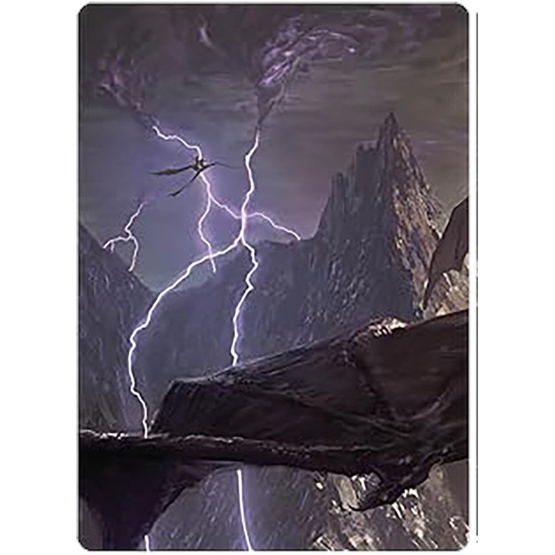 Call Forth the Tempest Art Card [The Lord of the Rings: Tales of Middle-earth Art Series]