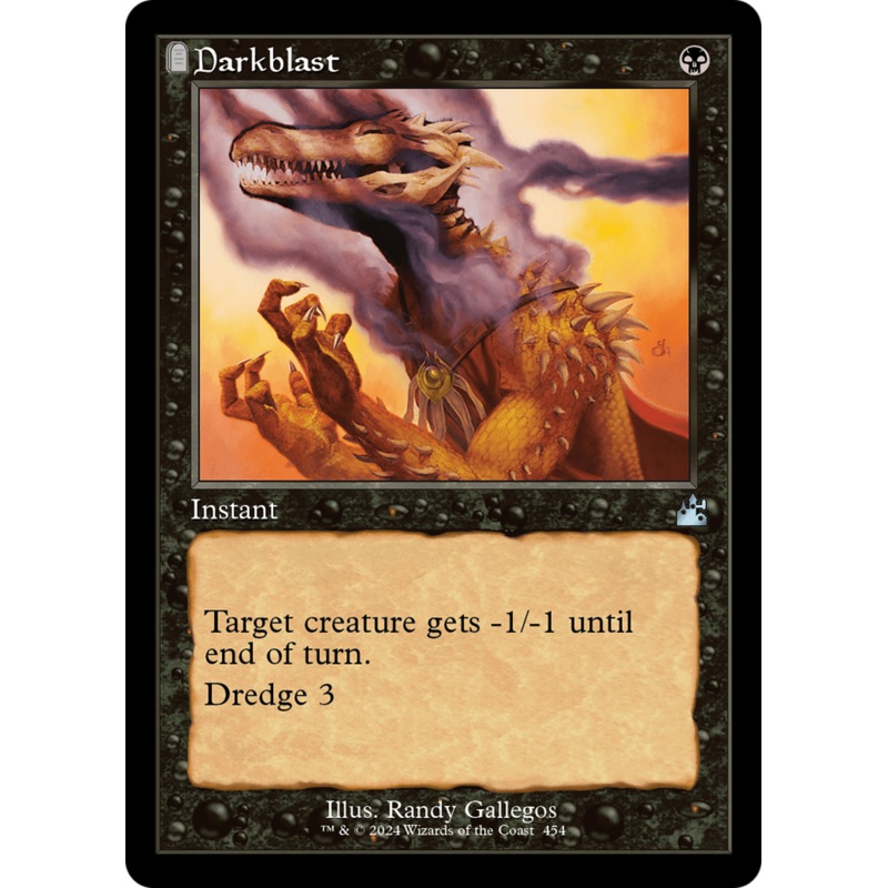 Darkblast (Retro Frame) [Ravnica Remastered]