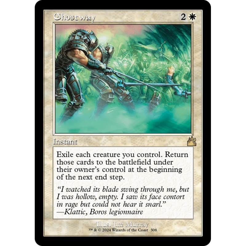 Ghostway (Retro Frame) [Ravnica Remastered]