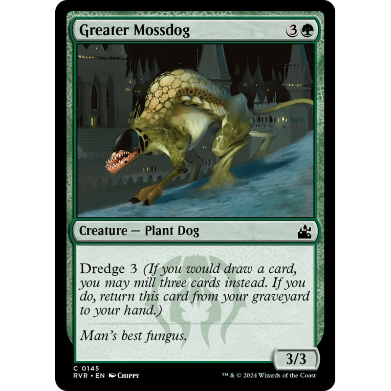 Greater Mossdog [Ravnica Remastered]