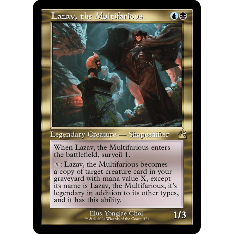 Lazav, the Multifarious (Retro Frame) [Ravnica Remastered]