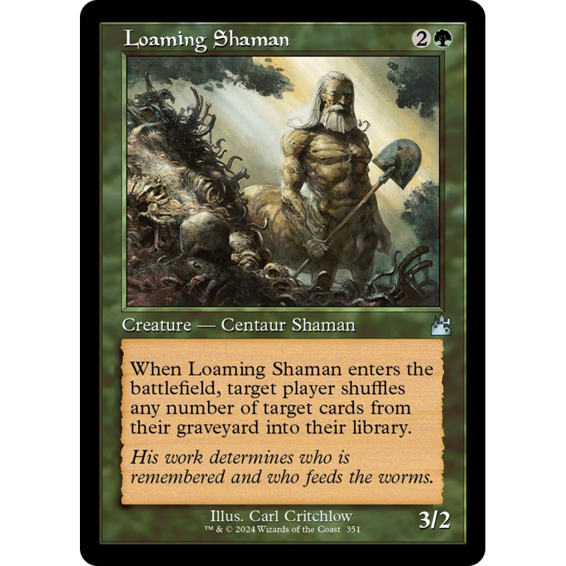 Loaming Shaman (Retro Frame) [Ravnica Remastered]
