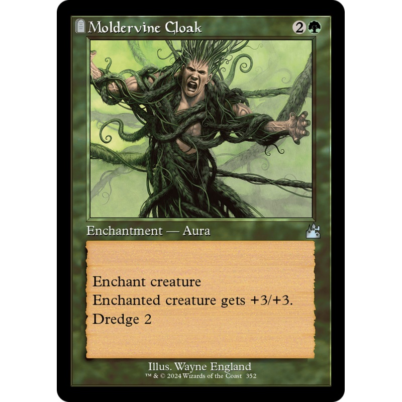 Moldervine Cloak (Retro Frame) [Ravnica Remastered]