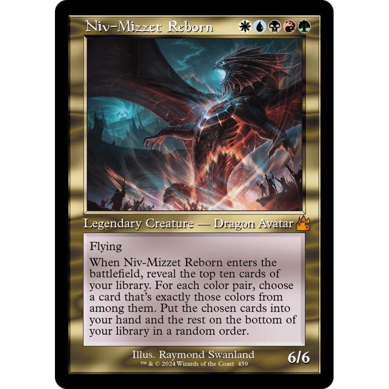 Niv-Mizzet Reborn (Retro Frame) [Ravnica Remastered]