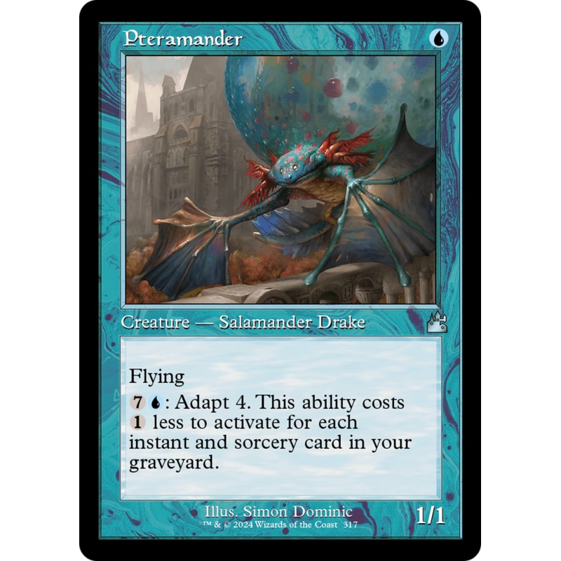 Pteramander (Retro Frame) [Ravnica Remastered]
