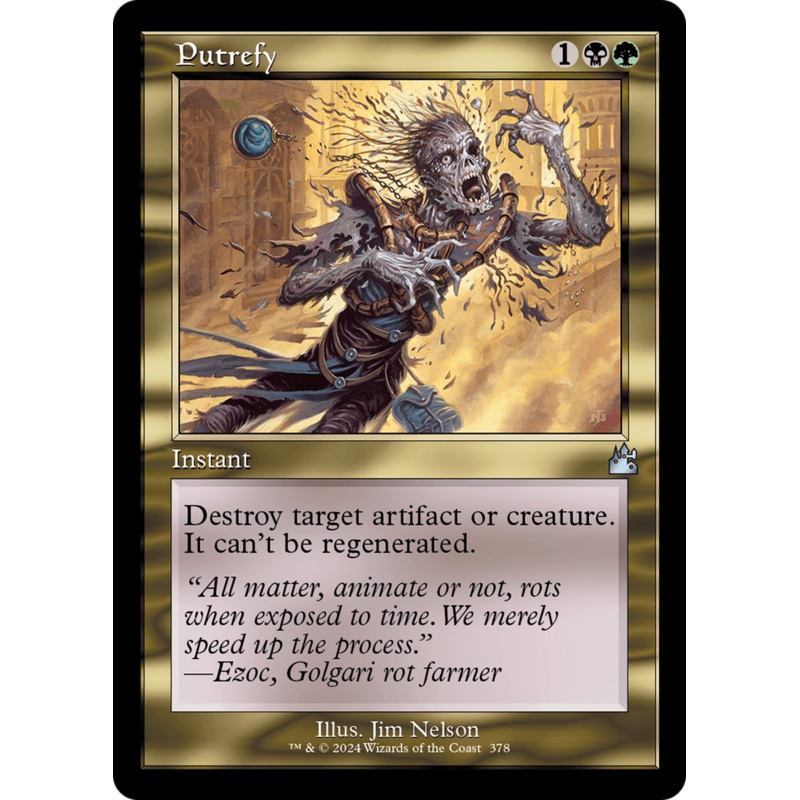 Putrefy (Retro Frame) [Ravnica Remastered]
