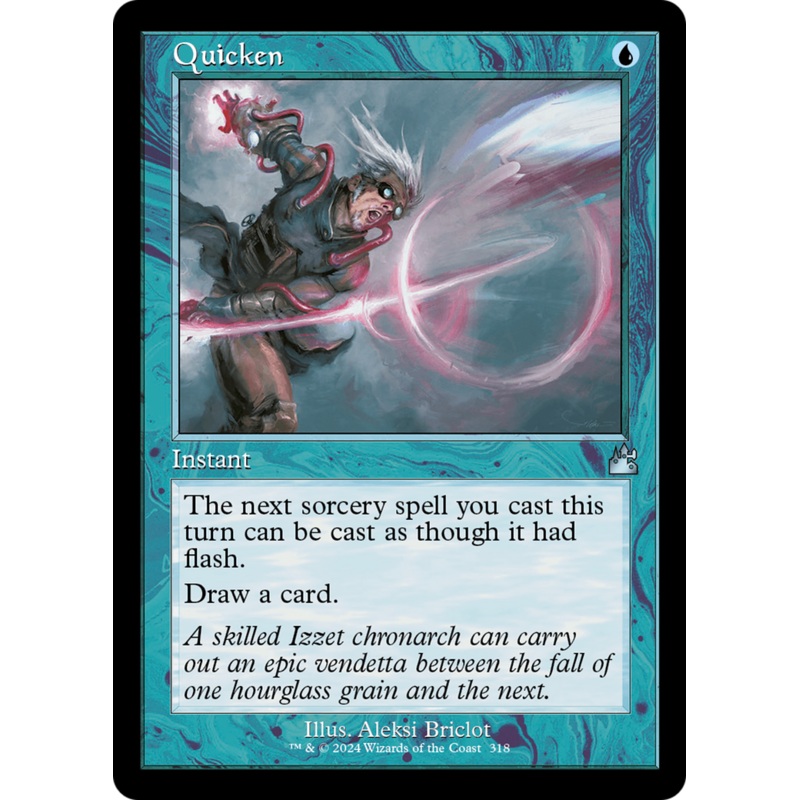 Quicken (Retro Frame) [Ravnica Remastered]