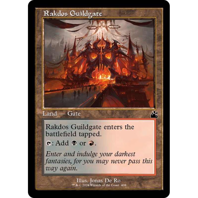 Rakdos Guildgate (Retro Frame) [Ravnica Remastered]
