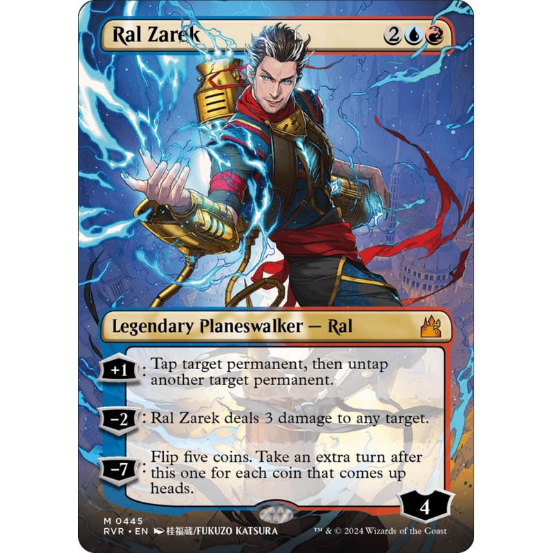 Ral Zarek (Anime Borderless) [Ravnica Remastered]