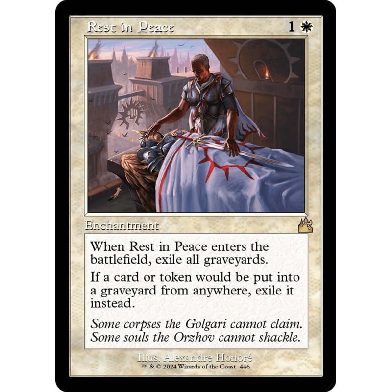 Rest in Peace (Retro Frame) [Ravnica Remastered]