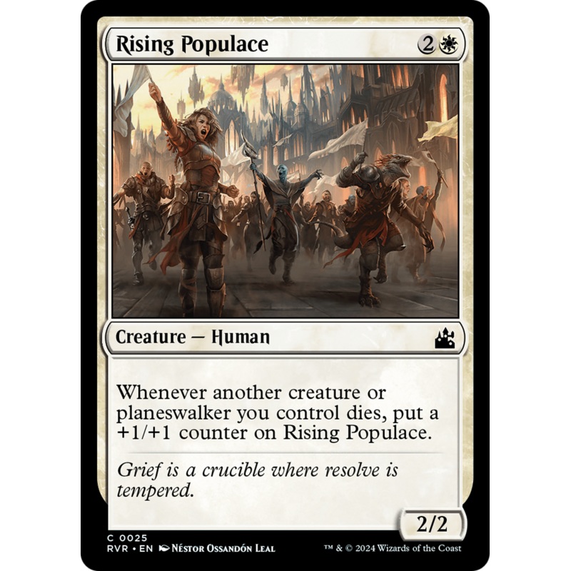 Rising Populace [Ravnica Remastered]