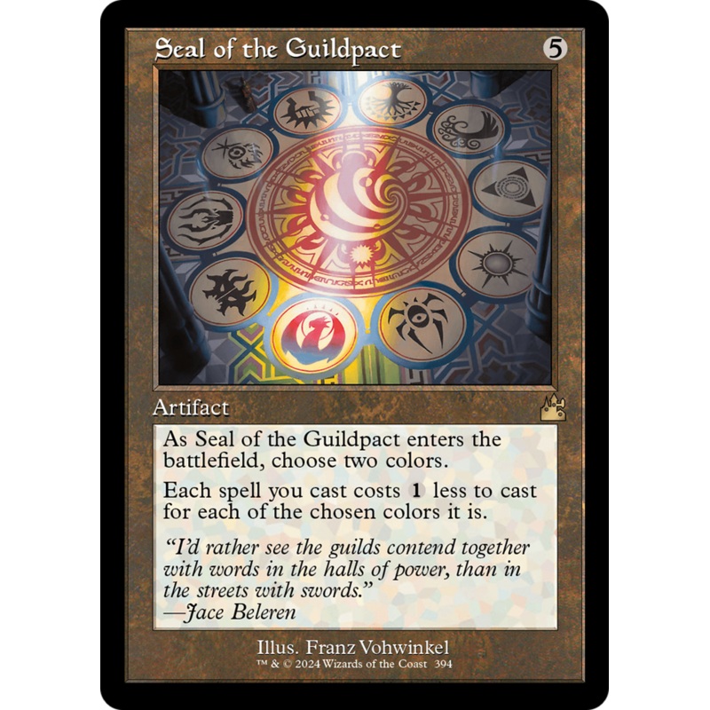 Seal of the Guildpact (Retro Frame) [Ravnica Remastered]