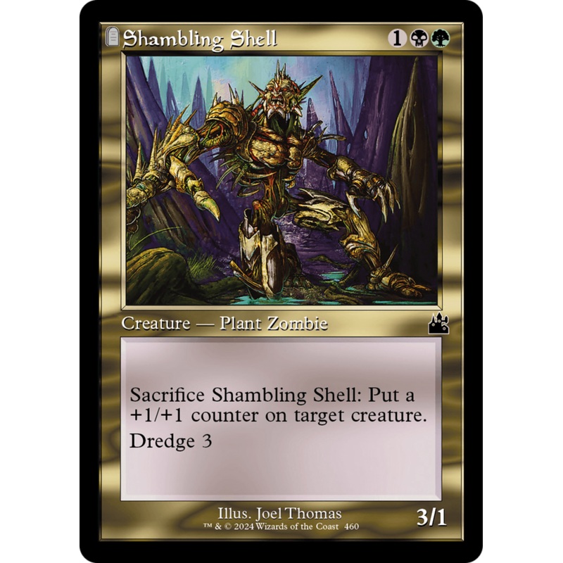 Shambling Shell (Retro Frame) [Ravnica Remastered]