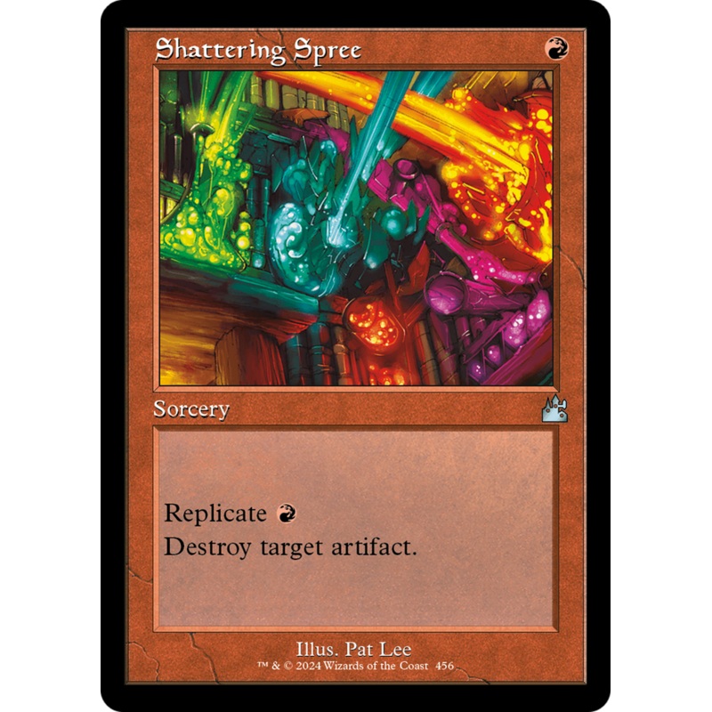 Shattering Spree (Retro Frame) [Ravnica Remastered]