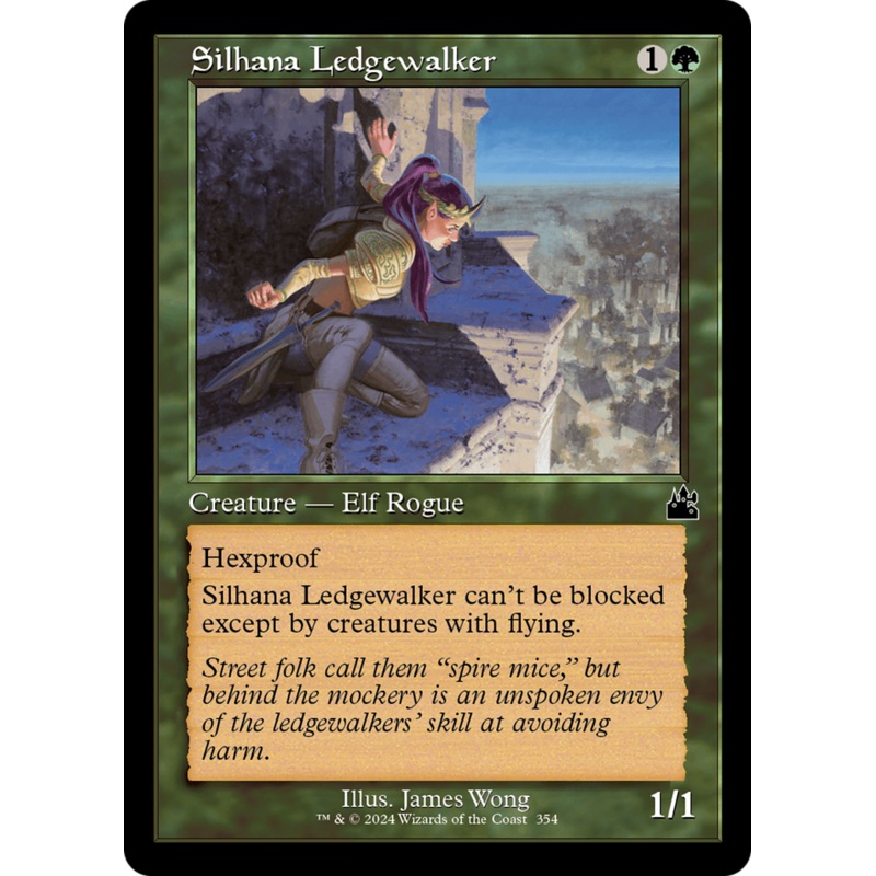 Silhana Ledgewalker (Retro Frame) [Ravnica Remastered]