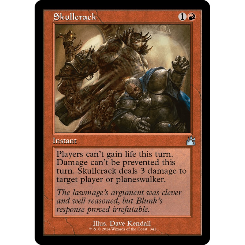 Skullcrack (Retro Frame) [Ravnica Remastered]