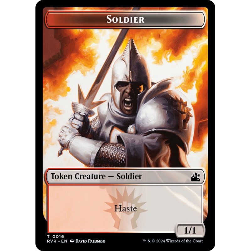 Soldier Token [Ravnica Remastered Tokens]