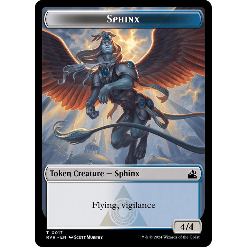 Sphinx Token [Ravnica Remastered Tokens]