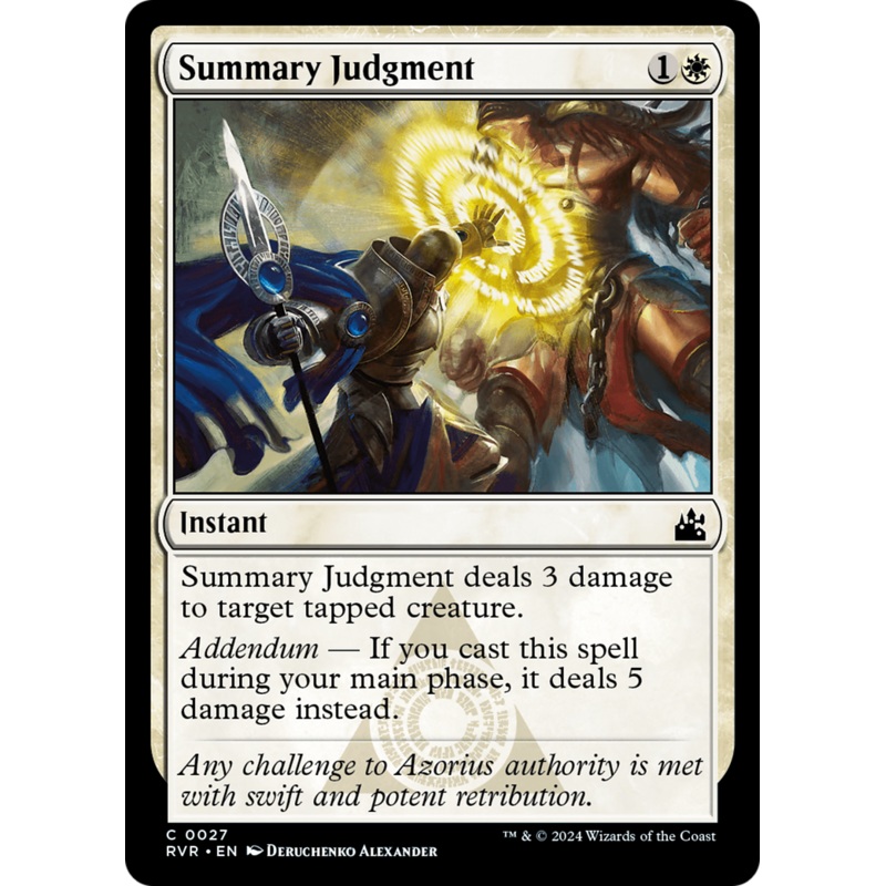 Summary Judgment [Ravnica Remastered]