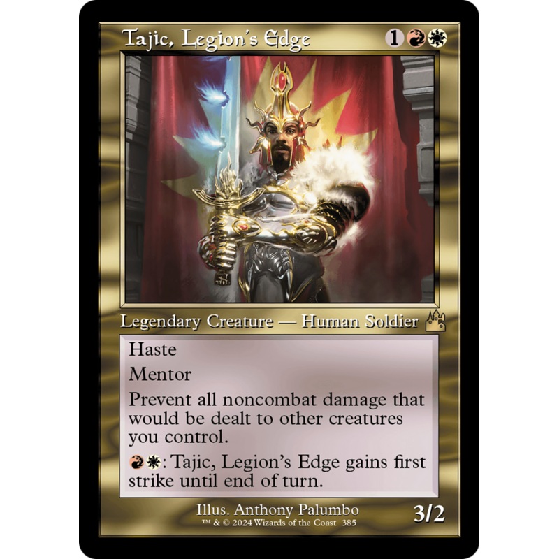Tajic, Legion's Edge (Retro Frame) [Ravnica Remastered]