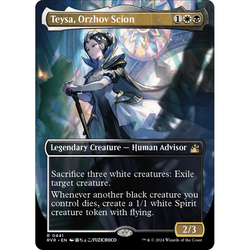 Teysa, Orzhov Scion (Anime Borderless) [Ravnica Remastered]