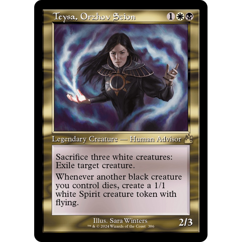 Teysa, Orzhov Scion (Retro Frame) [Ravnica Remastered]
